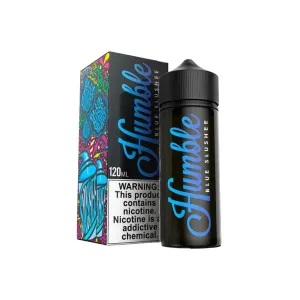 Editors Pick Blue Slushee Freeze Tobacco-Free Nicotine By Humble 120ML  Last Few Pieces!