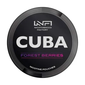 Editors Pick Forest Berries Cuba Black Nicotine Snus Pouches  Almost Sold Out!