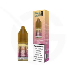 Editors Pick Grape Orange 10ml Nic Salt E-Liquid By R and M Tornado 7000  Going Fast!