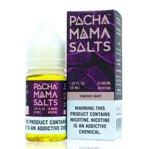 Editors Pick Starfruit Grape by PACHAMAMA Salts TFN 30ml  Limited Stock!