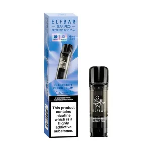 Exclusive Blueberry Bubblegum Elf Bar Elfa Pro Prefilled Pods  Stylish & Comfortable