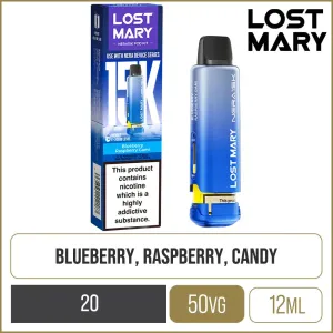Exclusive Blueberry Raspberry Gami Lost Mary Nera 15K Pod & Refill  Limited Stock!