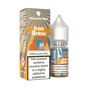 Exclusive Iron Brew 10ml E-Liquid By Diamond Mist  Limited Stock!