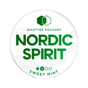 Exclusive Nordic Spirit Nicotine Pouches Sweet Mint  Stylish & Comfortable