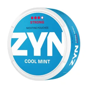 Final Few Cool Mint Zyn Strong Nicotine Snus Pouches  Last Few Pieces!