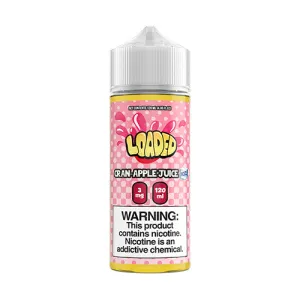 Final Few Cran-Apple Juice Iced by Loaded E-Liquid 120ml  Almost Sold Out!