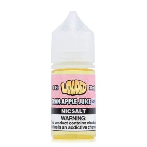 Final Few Cran-Apple Juice Iced by Loaded Nic Salt 30ml  Limited Release!