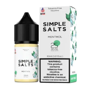 Final Few Menthol by Simple Salts E-Liquid  Limited Release!
