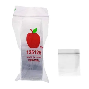 Final Few Non branded (Accessories)(1-Pack 100ct) BG2 Small Apple Baggies  Size 125125  Almost Sold Out!