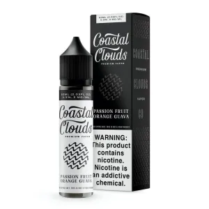 Final Few Passion Fruit Orange Guava by Coastal Clouds 60ml  Almost Gone!