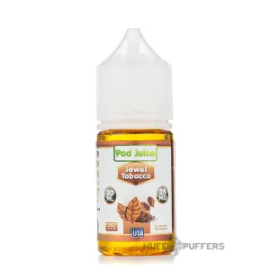 Final Few Pod Juice - Jewel Tobacco 30mL  Going Fast!