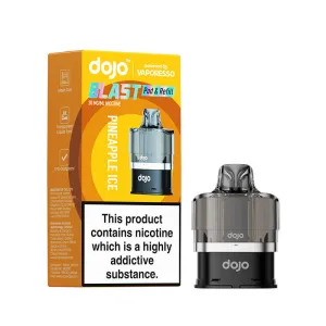 Final Few Vaporesso DOJO Blast 6000 Pineapple Ice Prefilled Pod & Refill  Today Only!