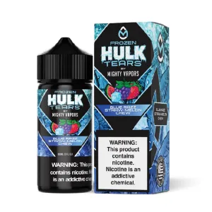 Flash Sale Frozen Blue Razz Straw-Melon Chew | Mighty Vapors Hulk Tears | 100mL  Stylish & Comfortable