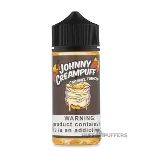 Flash Sale! Johnny Creampuff - Caramel Tobacco 100mL  Stylish & Comfortable