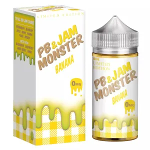 Flash Sale! PB&J Banana Jam Monster E-Liquid - 100ml  Dont Miss Out!