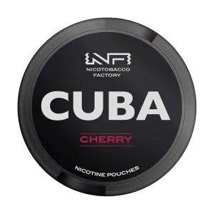 Hot Deal Cherry Cuba Black Nicotine Snus Pouches  Almost Gone!