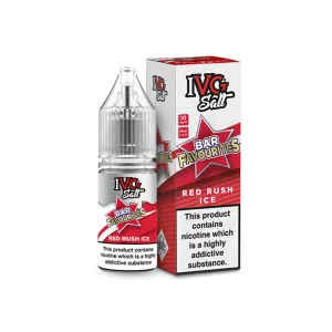 Hot Deal IVG Bar Favourites Red Rush Ice 10ml Nicotine E-Liquid by IVG  Almost Gone!