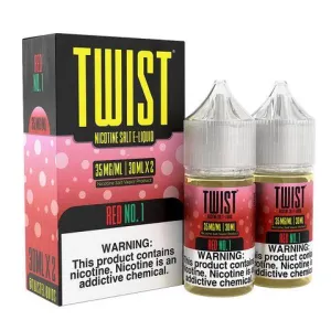 Hot Deal Red No. 1 (Watermelon Madness) by Twist Salt E-Liquids 60ml  Ends Soon!