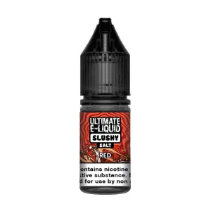 Hot Deal Red Slushy 10ml Nic Salt E-Liquid by Ultimate Juice  Limited Release!