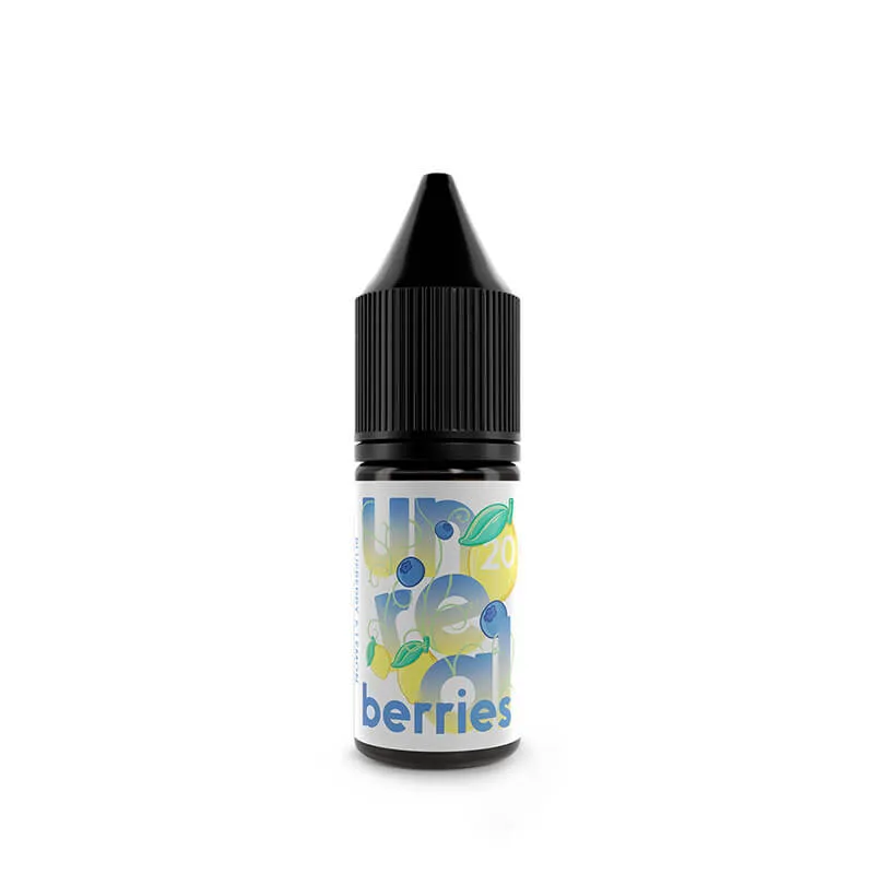 Hot Deal Unreal Berries Blueberry & Lemon 10ml Nic salt E-Liquid  Ends Soon!