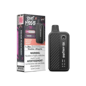 Insta-Worthy Flavour Beast - Beast Mode Max 18K Disposable: Packin' Peach Berry, 20ML  Limited Stock!