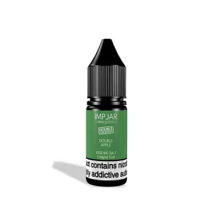 Insta-Worthy Imp Jar Double Apple 10ml Nic Salt E-Liquid  Almost Sold Out!