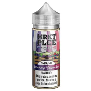 Insta-Worthy MRKT PLCE - Brazberry Grape Acai - 100mL  Almost Sold Out!