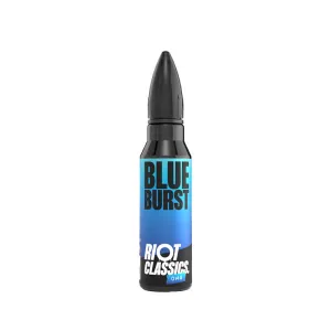 Insta-Worthy Riot Squad Blue Burst Shortfill E-Liquid  Limited Stock!