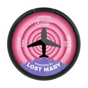 Insta-Worthy Strawberry Airplane Mode Lost Mary Nicotine Pouches  Limited Availability!