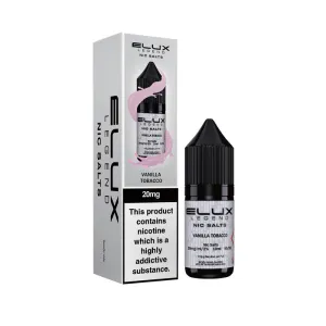Insta-Worthy Vanilla Tobacco 10ml Nic Salt E-Liquid by Elux Legend  Last Chance!