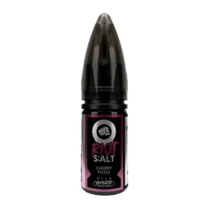 Limited Edition Cherry Fizzle Hybrid 10ml Nic Salt E-Liquid by Riot Squad  Limited Availability!