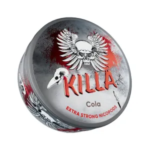 Limited Edition Cola Killa Nicotine Snus Pouches  Limited Availability!