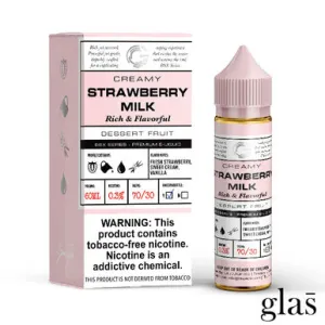 Limited Edition GLAS - Strawberry Milk - 60mL  Last Chance!