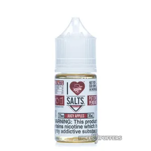 Limited Edition I Love Salts - Juicy Apples 30mL  Today Only!