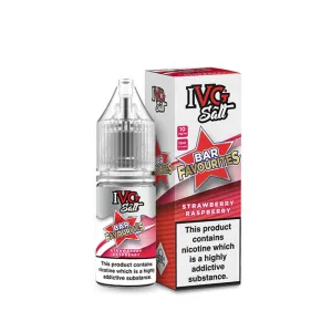 Limited Edition IVG  Bar Favourites Strawberry Raspberry 10ml Nic Salt E-Liquid  Last Few Pieces!