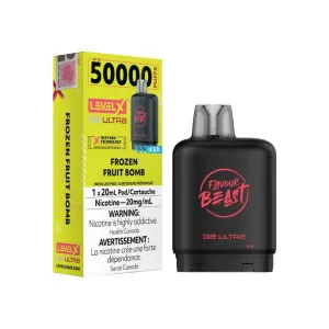 Limited Edition Level X Flavour Beast G2 Ultra Pod 50K - Frozen Fruit Bomb  Almost Gone!
