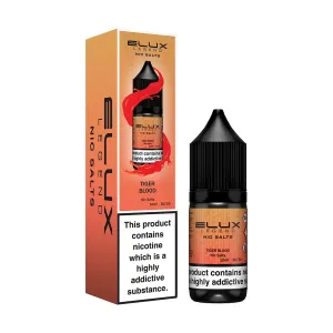 Limited Edition Tiger Blood Nic Salt E-liquid by Elux Legend  Almost Gone!