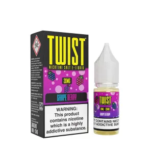 Limited Edition Twist Grape Berry 10ml Nic Salt E-Liquid  Going Fast!