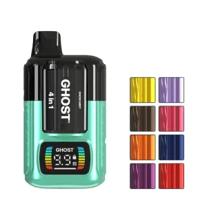 Limited Edition Vapes Bars Ghost 4in1 Starter Vape Kit  Almost Gone!