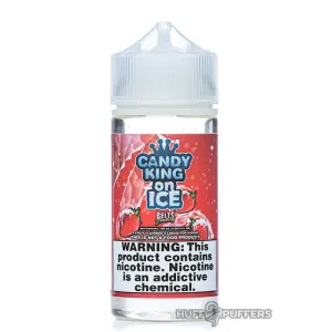 Luxury Feel Candy King on Ice - Belts Strawberry 100mL  Last Chance!