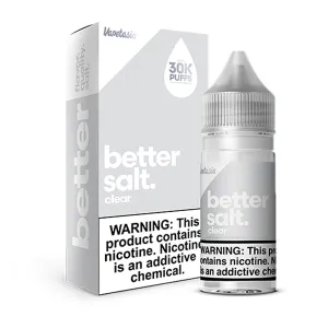 Luxury Feel Clear Vapetasia Better Salts 30mL  Limited Availability!