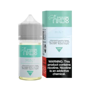 Luxury Feel Mint (Arctic Air) by NKD 100 Salt 30ml  Almost Sold Out!