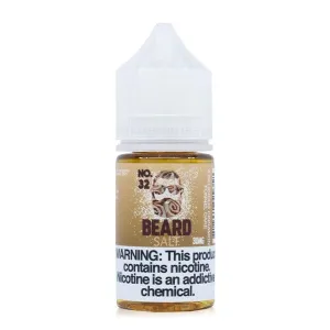 Luxury Feel No. 32 Cinnamon Funnel Cake by Beard Salts 30ml  Limited Stock!