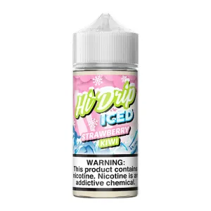 Luxury Feel Strawberry Kiwi Iced by Hi-Drip 100ml  Ends Soon!