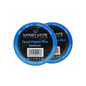 Luxury Feel Vandy Vape Build Wire (Wire Spools)(10ft) Fused Clapton Kanthal A1  Stylish & Comfortable