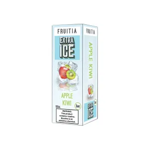 Premium Quality Apple Kiwi by Fruitia Extra Ice 100mL  Dont Miss Out!