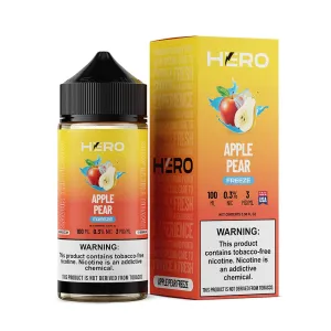 Premium Quality Apple Pear Freeze by Hero E-Liquid 100mL (Freebase)  Limited Stock!