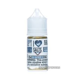 Premium Quality I Love Salts - Blue Raspberry Ice 30mL  Almost Sold Out!