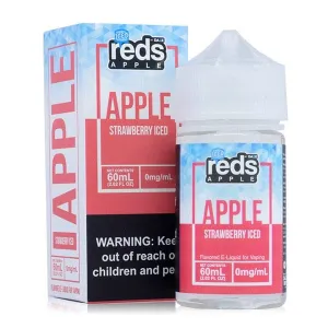 Premium Quality Reds Strawberry Iced by Reds Apple Series 60ml  Limited Stock!