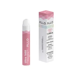 Selling Fast ALLO 1600 Watermelon Strawberry Kiwi Disposable Vape  Limited Release!